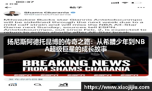 扬尼斯阿德托昆博的传奇之路：从希腊少年到NBA超级巨星的成长故事